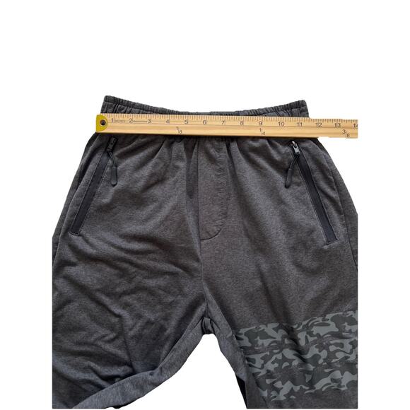 Public Rec Jogger Pants Big Boy 14 XL Gray Elastic Waist Zip Pockets Casual Walk - Picture 4 of 11